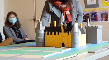 Rumeni so bivalni deli dograjeni v renesančnem stilu.