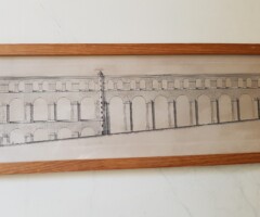 Načrt akvedukta arhitekta Vaubana.