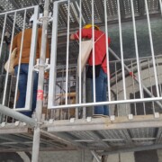 Voden ogled gradbišča za javnost.