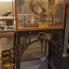 Tehtnica, ki sortira kovance iz 1869.