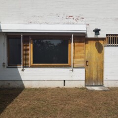 Hiša Louis Carré - izhod iz spalnice.