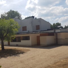 Hiša Louis Carré pogled od zadaj - proti kuhinji.