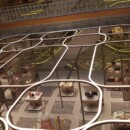 Pogled navzdol v pritličje.