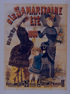 Plakat Samaritaine 1883. Vir slike: silos.ville-chaumont.fr
