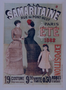Plakat Samaritaine 1882. Vir slike: silos.ville-chaumont.fr