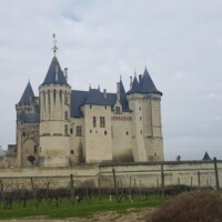 Pogled na grad danes s parkirišča za obiskovalce.