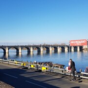 Most čez Loaro na rečni otoček Millocheau.