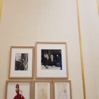 Muzej Yves Saint Laurent - zeleni salon.