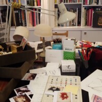 Atelje v muzeju Yves Saint Laurent.