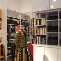 Atelje v muzeju Yves Saint Laurent.