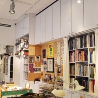 Atelje v muzeju Yves Saint Laurent.