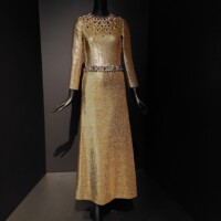 Yves Saint Laurent kreacije Gold.