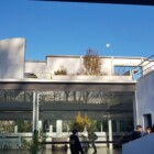 Terasa v prvem nadstropju, pogled na strešno teraso zgoraj.