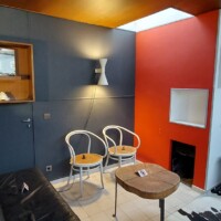 stanovanje-atelje - dnevna soba