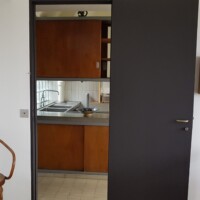 stanovanje-atelje - pogled v kuhinjo