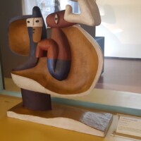 Hiša la Roche - Corbusierjev kip - "Otrok je tu" iz leta 1961.