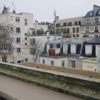 Hiša la Roche - terasa na strehi