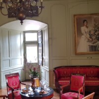 Kabinet lastnika Joachima Carvalla, v pritličju.